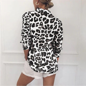 Camisa Feminina Estampa Animal Print