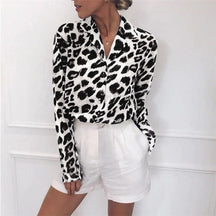 Camisa Feminina Estampa Animal Print