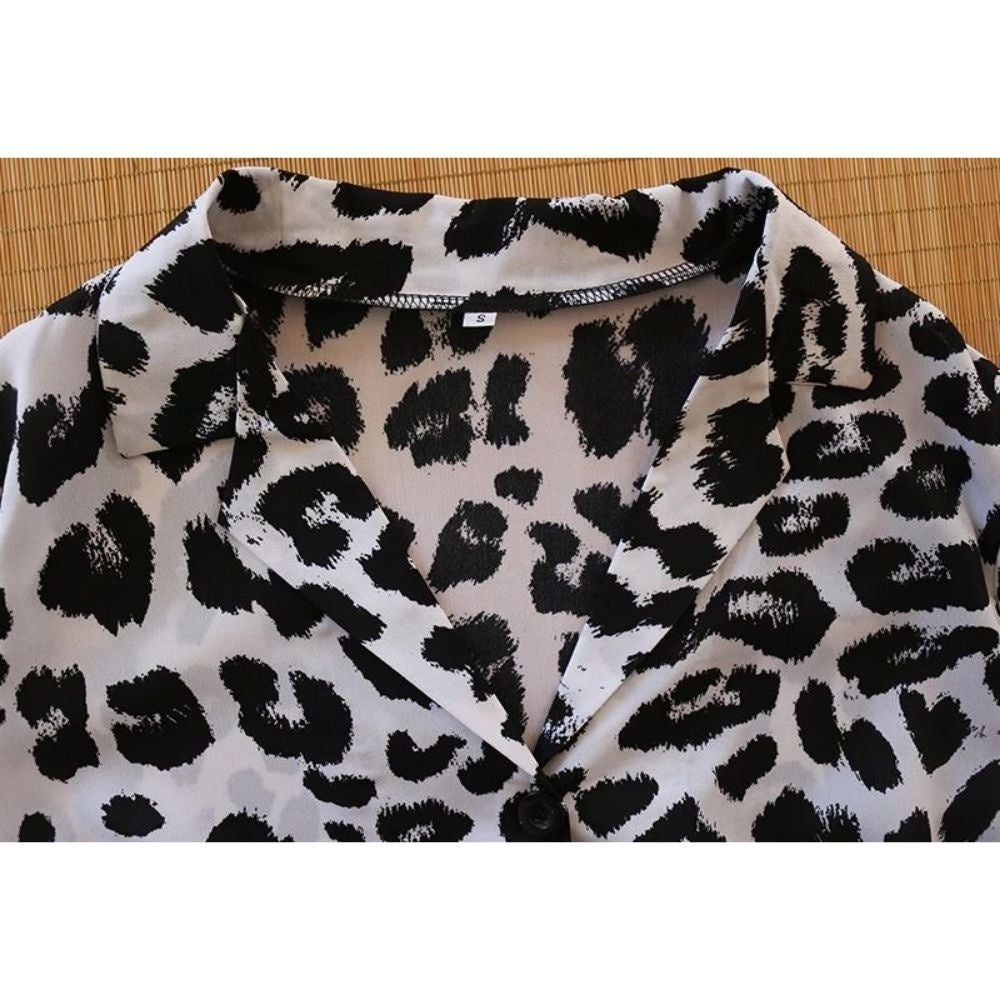 Camisa Feminina Estampa Animal Print